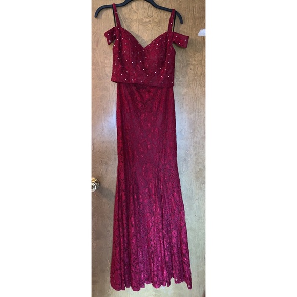 Two Piece Prom Dress - Picture 4 of 5